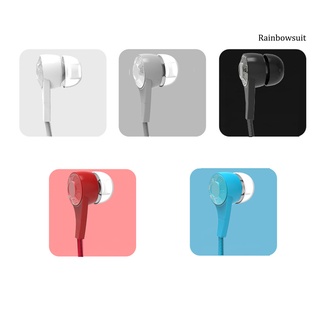 RB- Y15 3.5mm Dynamic Wires Heavy Bass HiFi In-ear Sport Earphone with Microphone