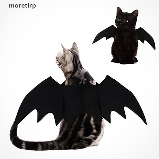 moretirp halloween mascota gato perro disfraces ropa mascota accesorios negro murciélago alas mascota regalo co