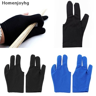 bhg> guantes de billar profesionales de nailon de 3 dedos/guantes de billar para billar