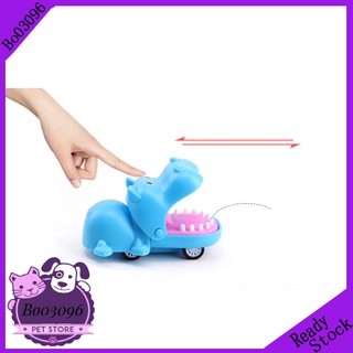 Bo Baby Pull Back juguete de dibujos animados en forma de cocodrilo mordida de mano juguete Mini tire hacia atrás coche (7)