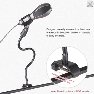 Soporte de micrófono de cuello de cisne soporte de manguera soporte telescópico soporte en vivo soporte de escritorio accesorio para micrófono (6)