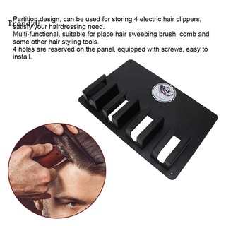 trendyu - soporte para cortador de pelo, montado en la pared, soporte para accesorios de salón (7)