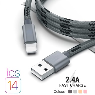 cable usb para iphone cable 11 12 pro max xs xr x se 8 7 6 plus 6s 5s ipad air mini 4 cable de carga rápida para iphone cargador (1)