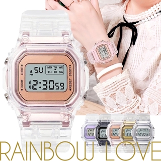 (reloj Digital Digital Led Luminoso para mujer (((damas Pvc reloj Digital) (reloj Minimalista deportivo para niñas)
