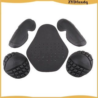 1 Set Body Protector Pad Motorcycle Clothing Armour For Elbow, Shoulder,Back (7)