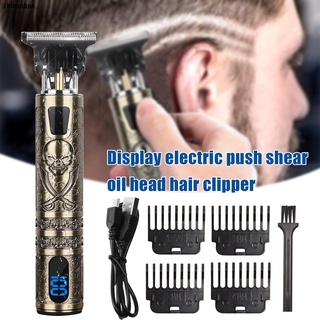 Cortadora de pelo T9 con USB para hombre, afeitadora profesional para cortar el pelo, Barba, 0mm, Máquina para cortar Cabello, 2020