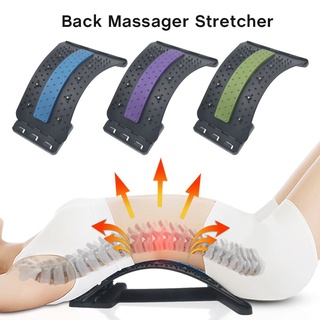[cod]soporte lumbar elástico de columna vertebral corrector calmante de postura de espalda kit de dolor alivio de la columna vertebral cintura estiramiento