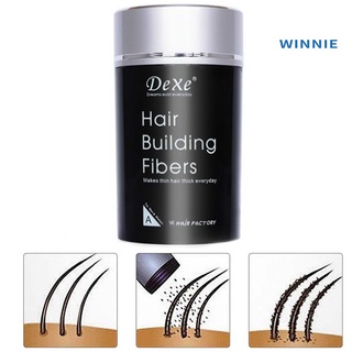 [winnie] aplicador de fibra de queratina de 22 g anti pérdida engrosamiento en polvo de crecimiento del cabello (1)