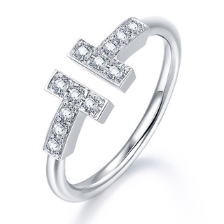 anillo de apertura ajustable a la moda y versátil anillo regalo del día de san valentín