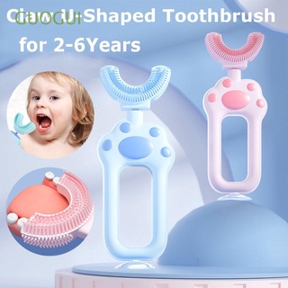 Guogui cepillo De dientes De 360 grados en forma U/Multicolorido
