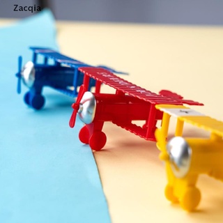 Zacqia biplano modelo Mini figuritas para decoración del hogar Metal hierro avión aire modelo avión BR