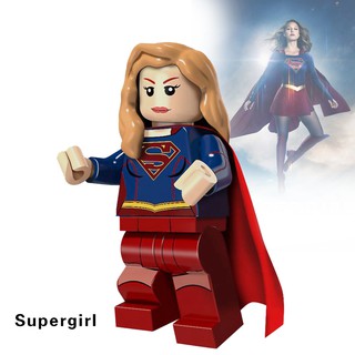 Pg366 DC Super Heroes Superwoman Compatible Lego Minifigures bloques de construcción juguetes para niños