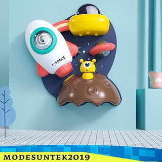 [modestok] Juguetes De baño Para niños/juguetes De baño De varios colores Para niños/bebés/babero/baño/juguetes espaciales con fuerte
