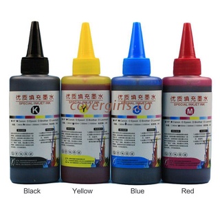 girgs - kit de tinta de recarga de 100 ml universal para impresora de tinte universal, reemplazo de papel de impresión para canon pg-245 cl-246 pixma mg2420 mg2520 mg2920 mg2922