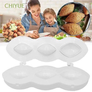CHIYUE Convenient Meatloaf Mold Manual Meat Processor Meatball Maker Plastic Pie Home Press Kitchen Tool