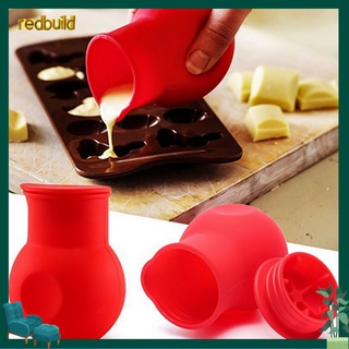 Redbuild Microwave Oven High Temperature Silicone Chocolate Melting Pot Cup DIY Tool (1)
