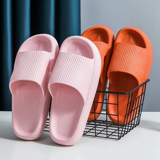 zapatillas de verano, de las mujeres del hogar interior antideslizante eva de suela gruesa cuarto de baño pareja fugas sandalias y zapatillas