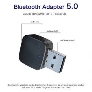 Transmisor Mini Jack De 3.5 mm Aux Usb inalámbrico Bluetooth 5.1 Receptor De audio Estéreo Adaptador De Música Para Tv carro Pc