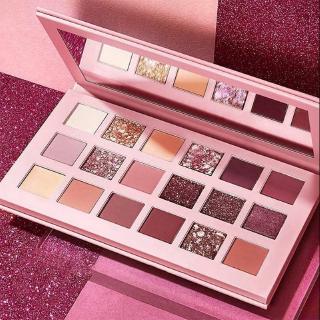 [New Product] HUDA18 Color Eyeshadow Palette Pearlescent Nude Earth Color Smokeless Pigment Eyeshadow Palette