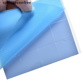 spef 100mmx100mmx1mm azul disipador de calor refrigeración térmica conductiva silicona almohadilla libre