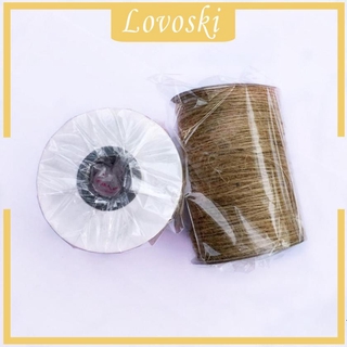 [LOVOSKI] Cuerda de yute marrón Natural de 150 m para manualidades