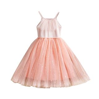 *_-followus1 Toddler Kids Baby Girls Star Lace Ball Gown Princess Dress Party Dress Clothes