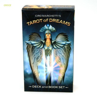 GROCE Tarot of Dreams Full English 83 Cards Deck Oracle Playing Card Divination Game