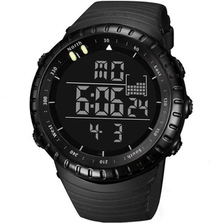 [FOSEN] reloj de cuarzo de goma militar deportivo Digital LED a la moda con alarma impermeable