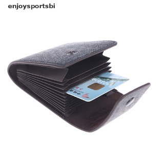 [enjoysportsbi] titular de la tarjeta de cuero monedero para tarjetas caso cartera para identificación de crédito banco titular de la tarjeta [caliente]