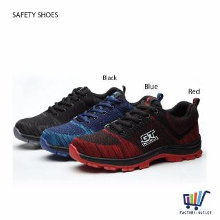 zapatos de seguridad del dedo del pie de acero botas de trabajo transpirable senderismo escalada deporte moda
