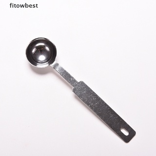 Fbmy cuchara de acero de plata de 4.5" para derretir cera derretida disolver sello de cera sello sobre DIY Jelly
