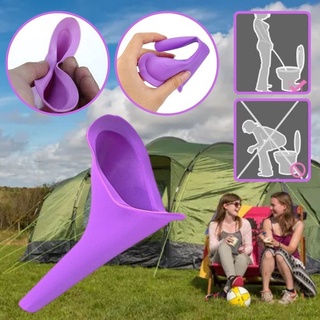 orinal portátil al aire libre de las mujeres reutilizables de camping viaje orinal de pie inodoro dispositivo de orina