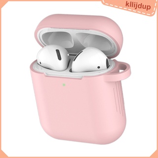 [kllijdup] auriculares cargador de auriculares caso Shell antigolpes cubierta bolsa para Airpods 1 2 (2)