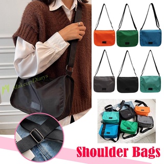 [nueva Llegada] bolso de mensajero Vintage de lona de Color sólido para mujer/bolsos pequeños casuales para mujer (1)