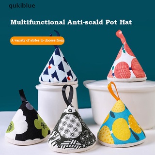 Qukiblue Triangle anti-scald pot hat Kitchen Anti-scalding Triangle Pot Handle Cap CO