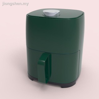 Jin*zheng freidora de aire verde ejército L inteligente libre de aceite multifuncional saludable freidora eléctrica fuente tienda