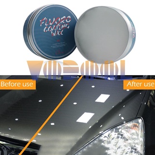 ❥Vodool❥Alta calidad 150g cera de pintura de coche fluoruro hidrofóbico recubrimiento a prueba de lluvia cera Auto cuidado❥