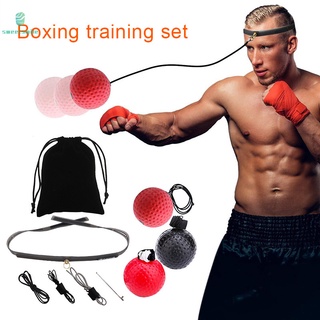 boxeo punch ejercicio pelota de lucha con banda para la cabeza para reflejo velocidad de boxeo entrenamiento