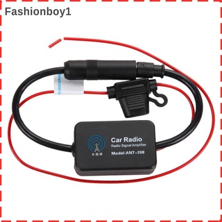(fashionboy) fm 88-108mhz antena de coche amplificador de señal amplificador de radio amplificador