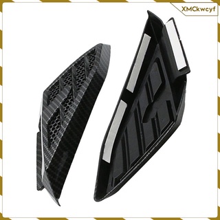 2 Pcs Motorcycle Rear Panel Guard Cover Trim Fit for Nmax155 N-Max 155 Carbon Fiber Decorations