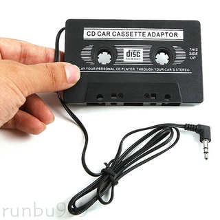 Rb999.Adaptador de Cassette de coche CD MP3 reproductor de 3,5 mm AUX a coche Cassette cinta convertidor accesorio automotriz