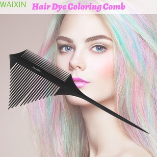 Waixin peluquería peinado salón peine de pelo morir herramienta colorear cepillos peine resaltando peines/Multicolor