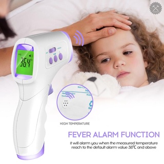 tlms termómetro de la frente del oído mini digital infrarrojo bebé medidor de temperatura instrumento para niños niños y adultos (8)