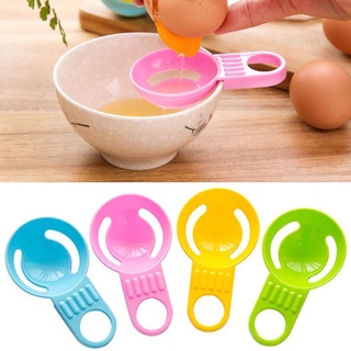 1 pza Separador De huevos blanco para el hogar/herramientas para hornear/color corto/herramientas para hornear (2)