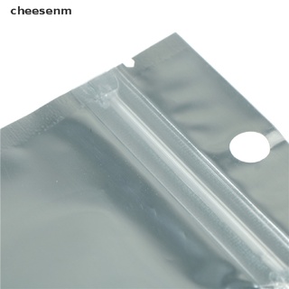 (hotsale) 100x plata papel de aluminio mylar bolsa de vacío bolsas sellador cremallera paquete de almacenamiento de alimentos {bigsale}
