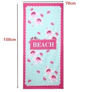 Carta verano toalla de playa rectángulo Extra grande toalla de viaje de microfibra moda Multicolor de secado rápido ligero (3)