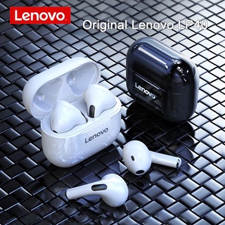 Auriculares Inalámbricos Lp40 Con Control Táctil Para Lenovo Livepods Lp40 Tws Semi-In-Ear Bt 5.0 True Manos Libres Llamada