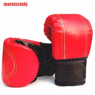 {morninsinhj} 1 par de guantes de boxeo para adultos, saco de boxeo, entrenamiento de artes marciales, EEQ