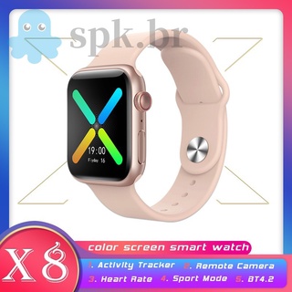 Reloj inteligente X8 serie 6 Bluetooth llamada ritmo cardiaco rastreador de ejercicios Smartwatch PK iwo 15 14 x7 For Apple iphone Android