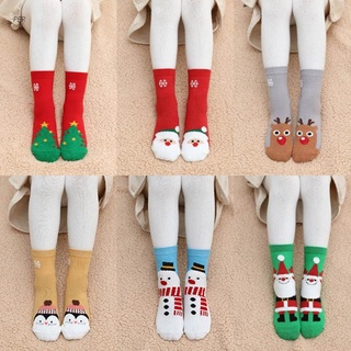 por 6 pares de medias de navidad niños medias tubo medio niños niñas navidad invierno algodón caliente calcetines calcetines